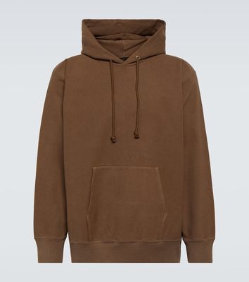 Auralee Oversized cotton-blend hoodie