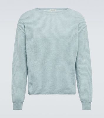 Auralee Ribbed-knit wool sweater