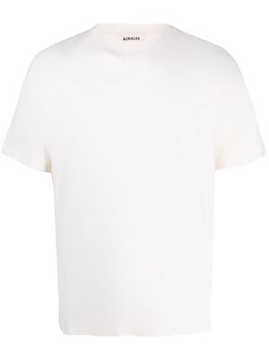 Auralee short-sleeve T-shirt - White