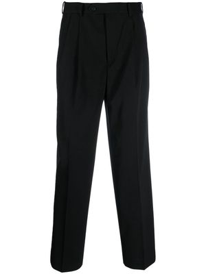 Auralee straight-leg wool tailored trousers - Black