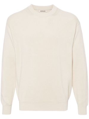 Auralee Super Hard Twist jumper - Neutrals