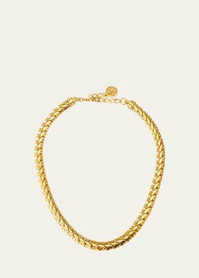 Aurelia Gold Snake Necklace