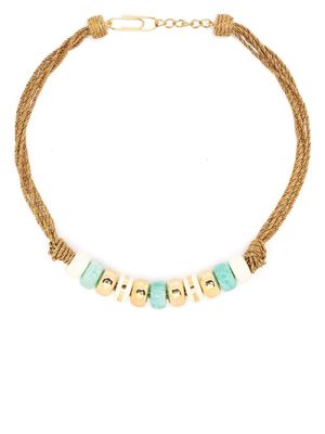 AURELIE BIDERMANN gold-plated Etania necklace