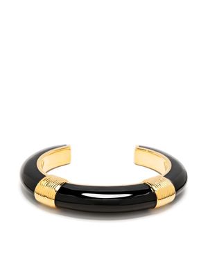 AURELIE BIDERMANN Katt bangle bracelet - Gold