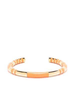 Aurelie Bidermann Positano metal bracelet - Orange