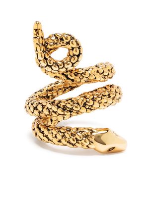 Aurelie Bidermann serpent wrap ring - Gold