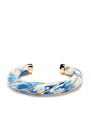 AURELIE BIDERMANN twisted cuff bracelet - Gold