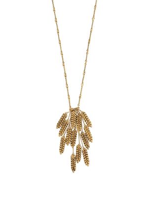 Aurelie Bidermann Wheat rope-chain necklace - Gold