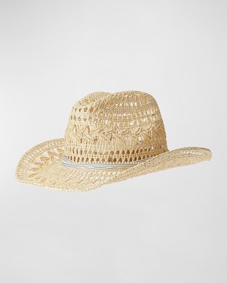 Austin Cannage Straw Cowboy Hat