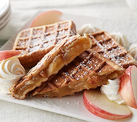 Authentic Gourmet 12 Fruit Filled French Waffles