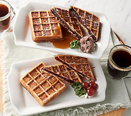 Authentic Gourmet 20 Fruit Filled French Waffles Combo