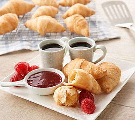 Authentic Gourmet 30 French Mini Butter Croissants