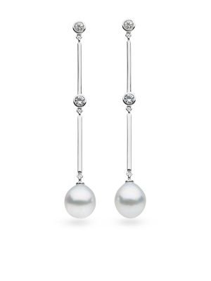 AUTORE MODA Ellie pearl earrings - Silver