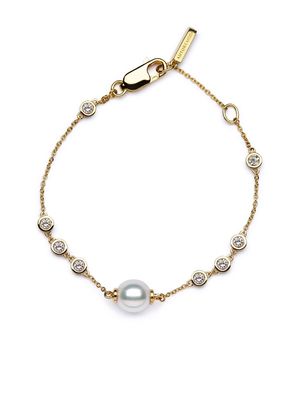 AUTORE MODA Portia gold-vermeil pearl bracelet