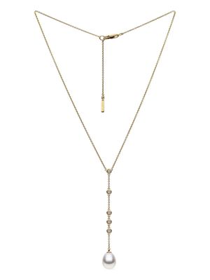 AUTORE MODA Portia gold-vermeil pearl necklace