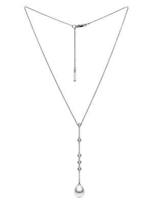 AUTORE MODA Portia sterling-silver pearl necklace