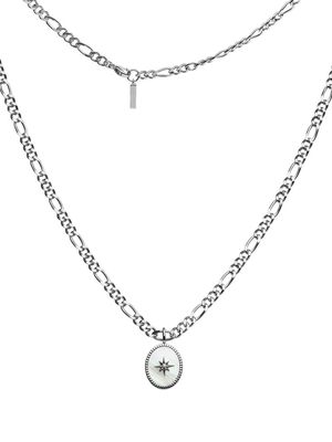 AUTORE MODA Saint pendant necklace - Silver