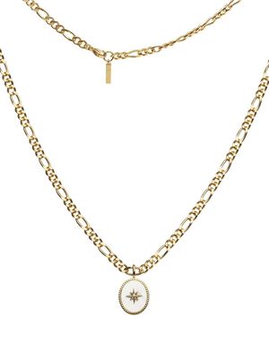 AUTORE MODA Saint pendatn necklace - Gold