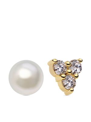 AUTORE MODA Saskia gold-vermeil and pearl earrings