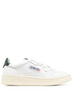 Autry 01 low-top leather sneakers - White