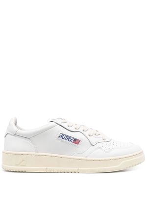 Autry Action lace-up leather sneakers - White