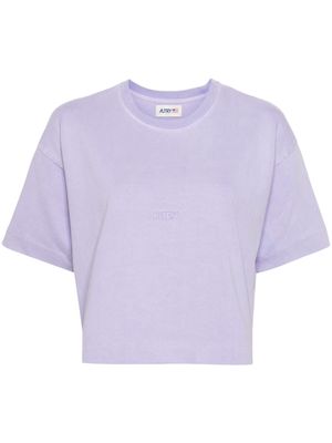 Autry Action Shoes WMNS cotton T-shirt - Purple