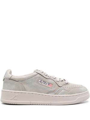 Autry Aulw low-top leather sneakers - Grey