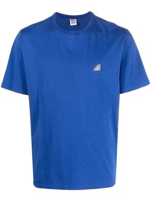Autry chest logo-patch detail T-shirt - Blue