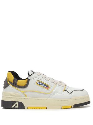Autry CLC panelled leather sneakers - White