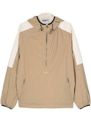Autry colourblock hooded jacket - Neutrals