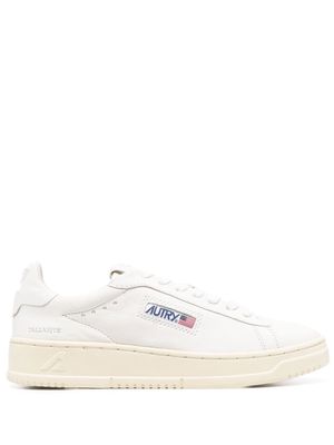 Autry Dallas low-top leather sneakers - White