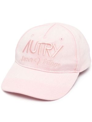Autry embroidered-logo baseball hat - Pink