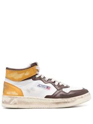 Autry high-top leather sneakers - Brown