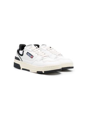 Autry Kids CLC leather low-top sneakers - White