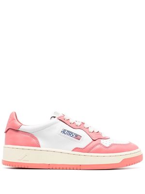 Autry leather low-top sneakers - Pink