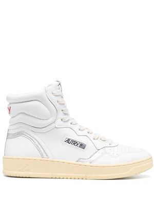 Autry Liberty hi-top leather sneakers - White