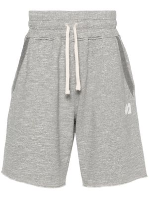 Autry logo-appliqué shorts - Grey