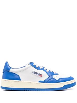 Autry logo colour-block sneakers - Blue