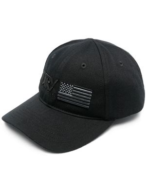 Autry logo-embroidered baseball cap - Black