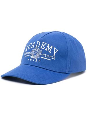 Autry logo-embroidered baseball cap - Blue