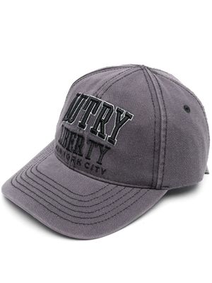 Autry logo-embroidered baseball cap - Grey