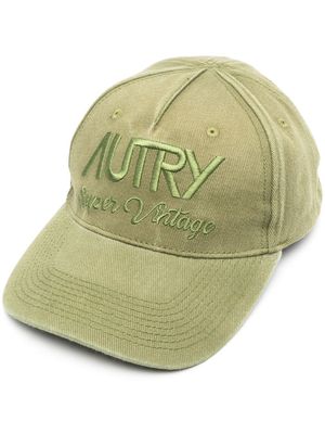 Autry logo embroidered cap - Green