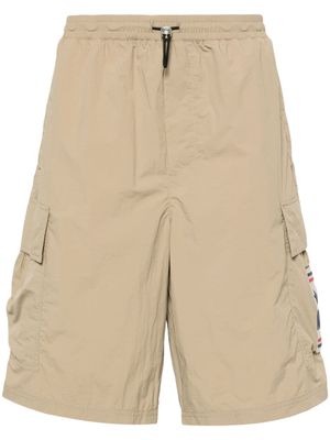 Autry logo-patch cargo shorts - Neutrals