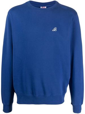 Autry logo-print crew neck sweatshirt - Blue
