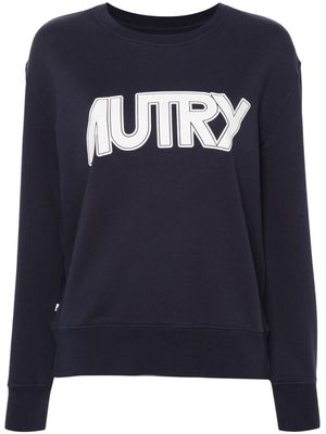 Autry logo-print sweatshirt - Blue