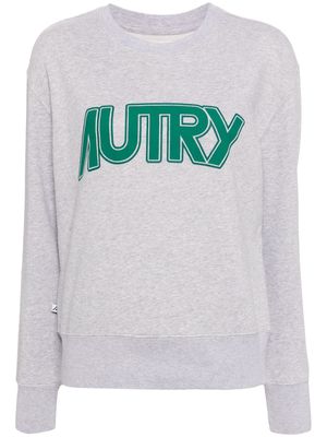 Autry logo-print sweatshirt - Grey