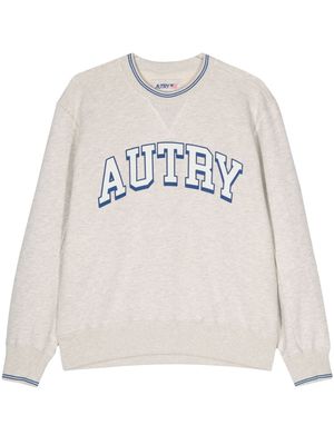 Autry logo-print sweatshirt - Neutrals