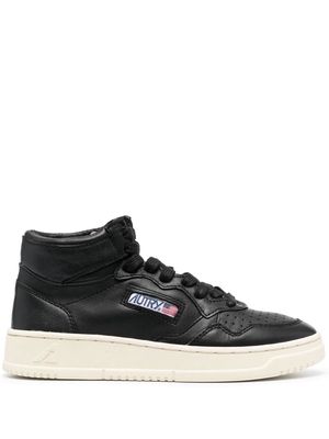 Autry Medalist high-top leather sneakers - Black