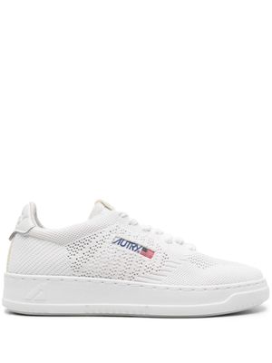 Autry Medalist knitted sneakers - White