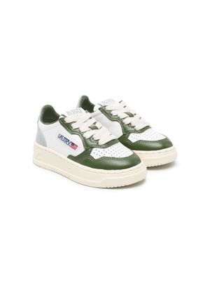 Autry Medalist lace-up leather sneakers - Green